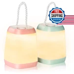 Hokoiln 2-pack Led Camping Lanterns, Battery Powered, 3 Modes, Ultra Bright. Fixed Price $31.47.