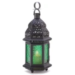 Gifts & Decor Green Glass Moroccan Candle Holder Hanging Lantern. Fixed Price $26.65.