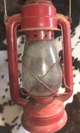 Vintage Camping Lantern American Camper Red - Lb. Fixed Price $15.00.