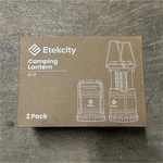 Etekcity Cl10 Led Lantern 2 Pack Battery Powered Collapsible Omni-directional. Fixed Price $17.00.