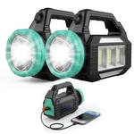 Solar Flashlight, Rechargeable Flashlights, 6 Lighting Modes Led Camping Lant.... Fixed Price $62.05.
