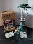 Coleman 2 Mantle Model 5114c700 Propane Lantern 10/83 In Original Box. Fixed Price $55.00.