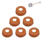 Lvacodv Lantern Accessories - 6 Pcs Leather Pump Cups For Coleman Gas. Fixed Price $36.20.