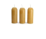 Uco 12-hour Natural Beeswax Candles - Candle Lantern 3 Pack. Fixed Price $11.99.