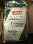 Coleman String Tie Mantles, 2-pack Of Model #20 Mantles 1, White. Fixed Price $9.75.