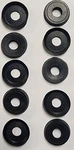Ten New Coleman Neoprene Pump Cups (#216-1091) Fits 220 200 242 425 413 236 237. Fixed Price $22.99.