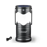 Lichamp 1-pack Solar Camping Lantern, Usb Rechargeable Led Lanterns... Fast Ship. Fixed Price $34.39.