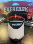Eveready Led Camping Lantern Super 250 Lumen Red And Black Evgpal41. Fixed Price $8.00.