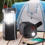 3000mah Large Capacity Hand Crank Solar Camping Lantern, Portable Ultra Bright L. Fixed Price $44.99.