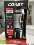 Coast - Portable Lantern Storm Proof/camping Dual Power 460 Lumens Eal18 New. Fixed Price $14.00.