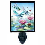 Dragonflies Decorative Photo Night Light, Dragonfly Morning. Fixed Price $26.99.