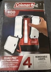 Coleman Quad Pro 800 Lumens Led Panel Lantern Brand New In Box. Fixed Price $79.99.