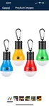 Portable Camping Lanterns 4 Pack Led Tent Emergency Light For Back.... Fixed Price $14.99.