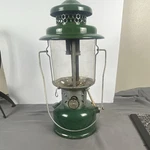 Coleman Lantern Model 220e Green Metal Glass Oil Handheld 15 Inch 6 1961. Fixed Price $75.00.