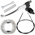 Yoxufa Mini Bike Brake Lever Kit Drum Cable Shoes Replacement For Black. Fixed Price $34.53.