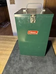 Vintage Coleman Lantern Metal Steel Case For 200/241/242/247/249/321/335. Fixed Price $85.00.