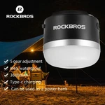 Rockbros Led Camping Lantern Rechargeable 600lm,3600mah Emergency Hanging Light. Fixed Price $26.99.