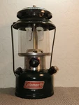 Green Coleman Adjustable Two Mantle Fuel Lantern Model 288a700g Pre-owned. Fixed Price $44.97.