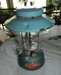 Vintage Thermos 8316 Single Mantel Aqua Blue Camping Lantern. Fixed Price $49.99.