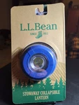 L.l.bean Stowaway Lantern Cobalt Blue Portable Led Brand New. Fixed Price $29.99.
