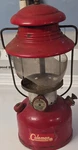 Coleman 200a Red Gas Camping Lantern Handheld Metal Glass Cordless. Fixed Price $48.98.