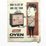 Vintage 1972 Coleman Camp Oven Manual 5010a700 Instructions Booklet 4-72 Pi. Fixed Price $19.99.