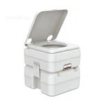 Portable Toilet For Rv, Boat, And 5.3 Gallon - Multifunctional, White. Fixed Price $135.56.