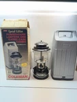 Nos Coleman Special Edition Powerhouse Lantern 290-741 Carry Case Box Dated 8/86. Fixed Price $125.00.