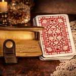 Antique C1920s Leather Playing Card Case Mccreath Taylor London Gilt Deck. Fixed Price $80.60.