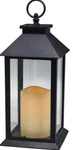 Yakii Hanging Glass Panes Lantern Portable Led Candle Light Operated By 3aaa. Fixed Price $22.97.