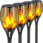 Aityvert Upgraded Larger Solar Torch Lights, Waterproof Outdoor Dancing Flame.... Fixed Price $52.99.