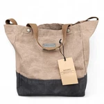 Barebones Neelum Waxed Denim Market Tote Bag 16l Heavy Duty Canvas Khaki Black. Fixed Price $47.99.
