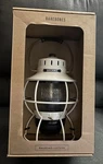 Barebones Living Railroad Lantern Vintage White. Fixed Price $94.00.