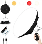 16500mah 60w Rechargeable Camping Light With Remote 3000lm 2700/4000/6500k Le.... Fixed Price $79.64.