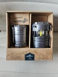Adventure Is Out There Collapsible Camping Led Lantern Set - Silver 2 Pack. Fixed Price $13.99.