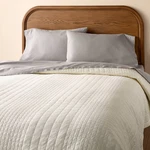 King Grid Stitch Quilt Sour Cream - Hearth & Hand With Magnolia. Fixed Price $37.99.