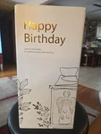 80th Birthday Angel Led Lantern W/card Wood And Stainless Made Never Opened New. Fixed Price $7.99.