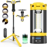Ogery Camping Lights With Remote, 18000mah Rechargeable Lantern & Led Wo. Fixed Price $75.02.