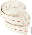 13 Feet/ 2 Rolls Cotton Oil Lamp Wick, 1 Inch 1"-13 Feet, Beige. Fixed Price $14.76.
