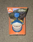 Ozark Trail Blue White 2-piece Shark Led Lantern And Headlamp Set. Fixed Price $12.99.