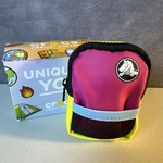 Rare Crocs Jibbitz Pink Colorblock Mini Backpack Retired With Box. Fixed Price $24.00.