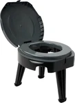 Reliance Products Fold-to-go Folding Portable 14.5"x14.5"x14.5", Gray/black. Fixed Price $97.99.