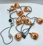 Halloween Pumpkin Light Topper Jack O Lantern 10 Hang String Easter Unlimited. Fixed Price $12.34.
