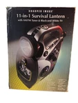 Sharper Image Gt114 Survival Lantern 11 Functions Analog Tv Radio Weather Clock. Fixed Price $50.00.