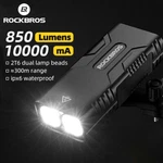 New Rockbros Headlight Bicycle Handlebar Front Light Led Usb Rechargeable Lamp. Fixed Price $28.99.