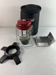 Rare Vtg Red Coleman North Star 2500b Propane Camp Lantern W/ Original Globe. Fixed Price $108.00.