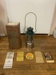 Coleman Single Mantle Gas Lantern Model 242c Made November 1948. Fixed Price $301.50.