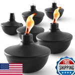Snogswog 6pk 22oz Metal Citronella Tabletop Torches Outdoor Decor. Fixed Price $76.49.