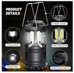 Led Camping Lantern, Costech Portable Cob Light Ultra Bright Collapsible Lamp. Fixed Price $18.99.