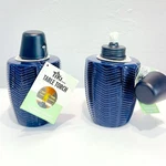 Tiki Brand Herringbone Navy Blue Glass Tabletop Torch Set Of 2 New Unboxed. Fixed Price $15.00.